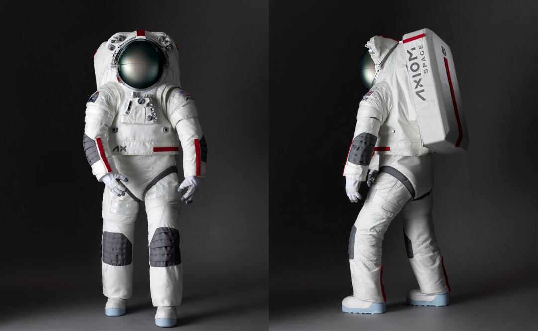 Axiom Space y Prada presentan el diseño del traje espacial para el regreso a la Luna. Foto: Axiom Space