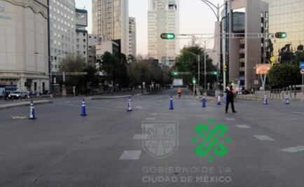 Reportan cierres viales por eventos deportivos y musicales en CDMX