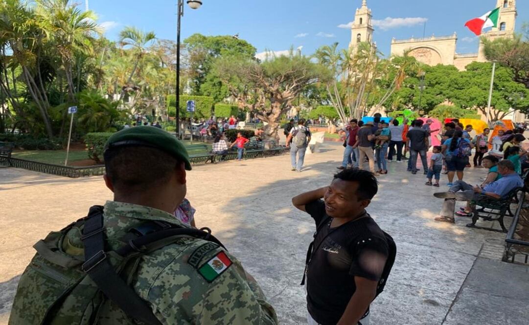 Foto: Especial / Elementos de la Guardia Nacional ya están presentes en varios municipios de Yucatán