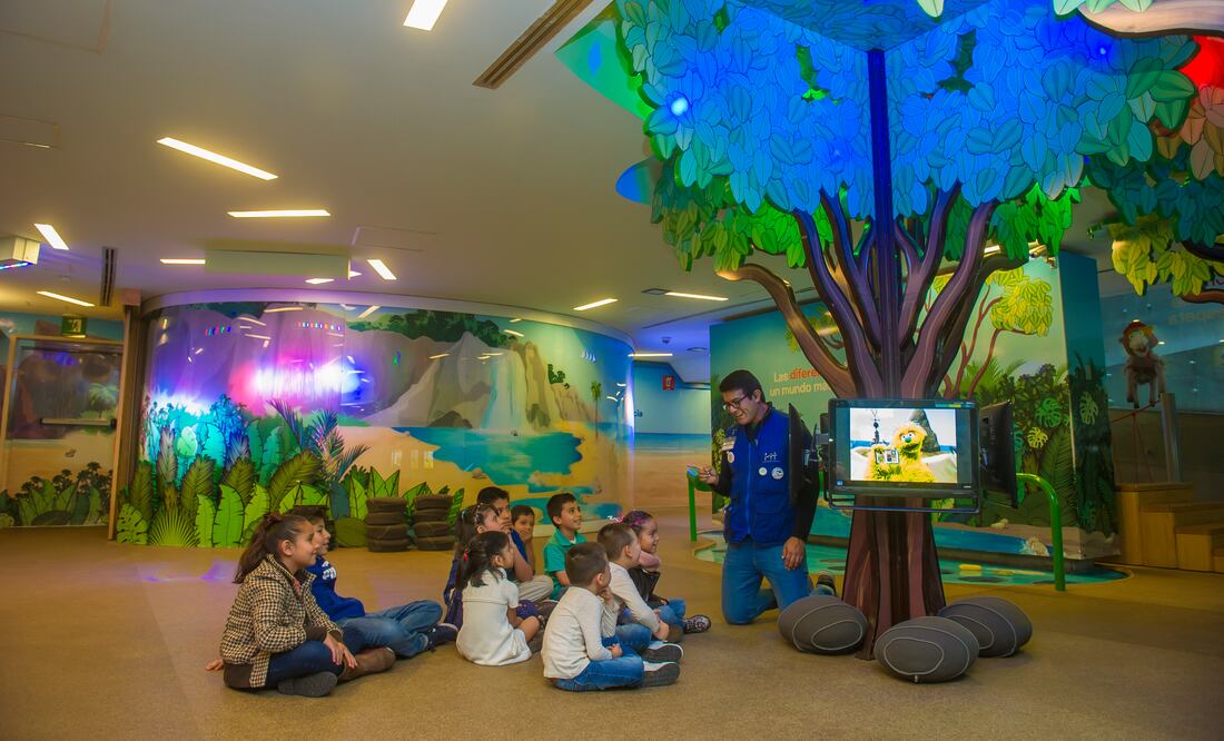 Juegos y rompecabezas son algunas de las actividades en Isla Panwapa. (Foto: Cortesía Museo de Memoria y Tolerancia)