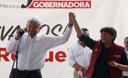AMLO y Delfina hacen campaña en "Tierra Caliente"