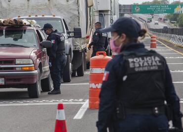 Instalan 9 filtros sanitarios en las carreteras de Querétaro