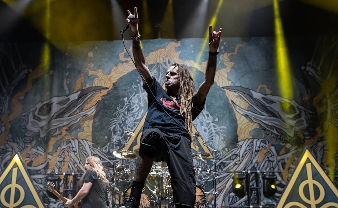 Lamb of God en el Palacio de los Deportes de la CDMX. Foto: OCESA.