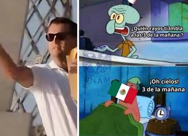 Los mejores memes que dejó el sismo de 6.1 en CDMX; usuarios bromean con primer temblor del 2025