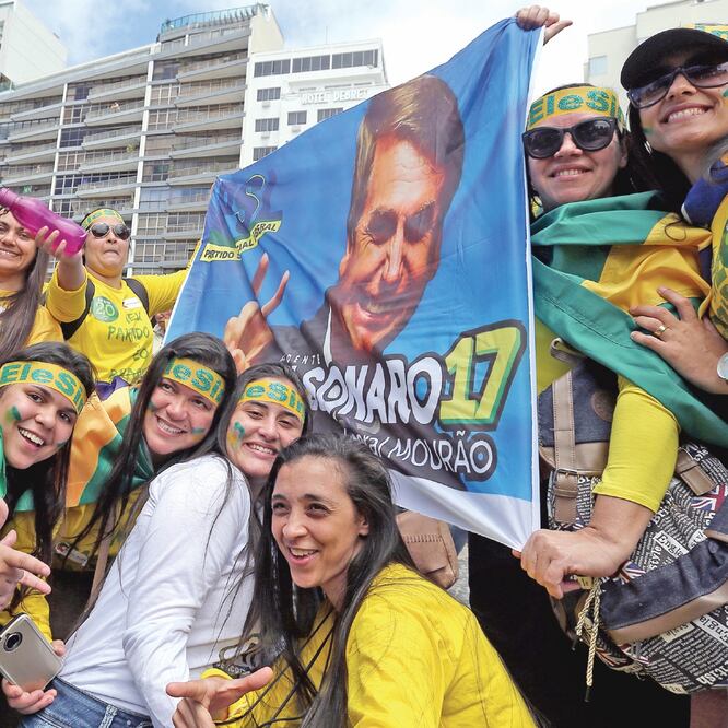 Bolsonaro: limpiaré Brasil de “marginales rojos”  