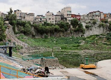 No cesa la extracción de basura de la presa Río Becerra