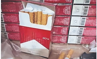 Se dispara decomiso de cigarros pirata en AICM; aseguran 130 toneladas en lo que va del año