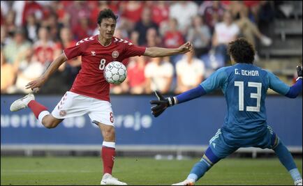 Tras juego con México, futbolista de Dinamarca revela que es daltónico