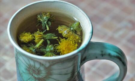 Descubre los beneficios que te da una infusión de diente de león
