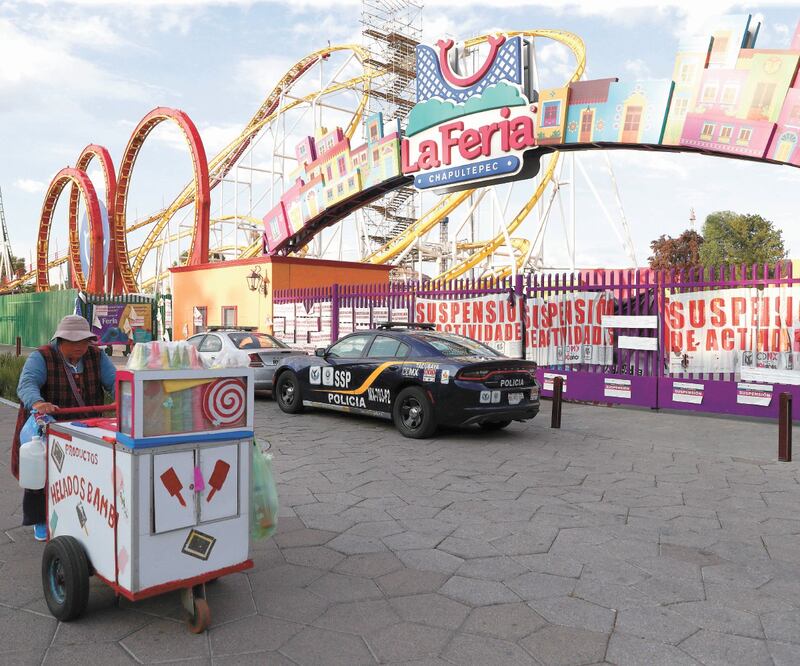 El parque La Feria de Chapultepec fue cerrado luego de que dos personas murieron en el juego La Quimera, el 28 de septiembre pasado. ARCHIVO EL UNIVERSAL