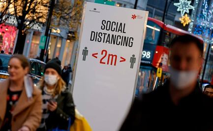 Identifican "nueva variante" del Covid-19 que se propaga con más rapidez en Reino Unido