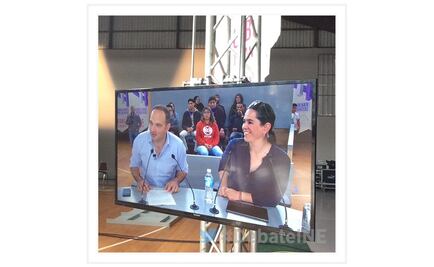 Ensayan en set rumbo al segundo debate presidencial