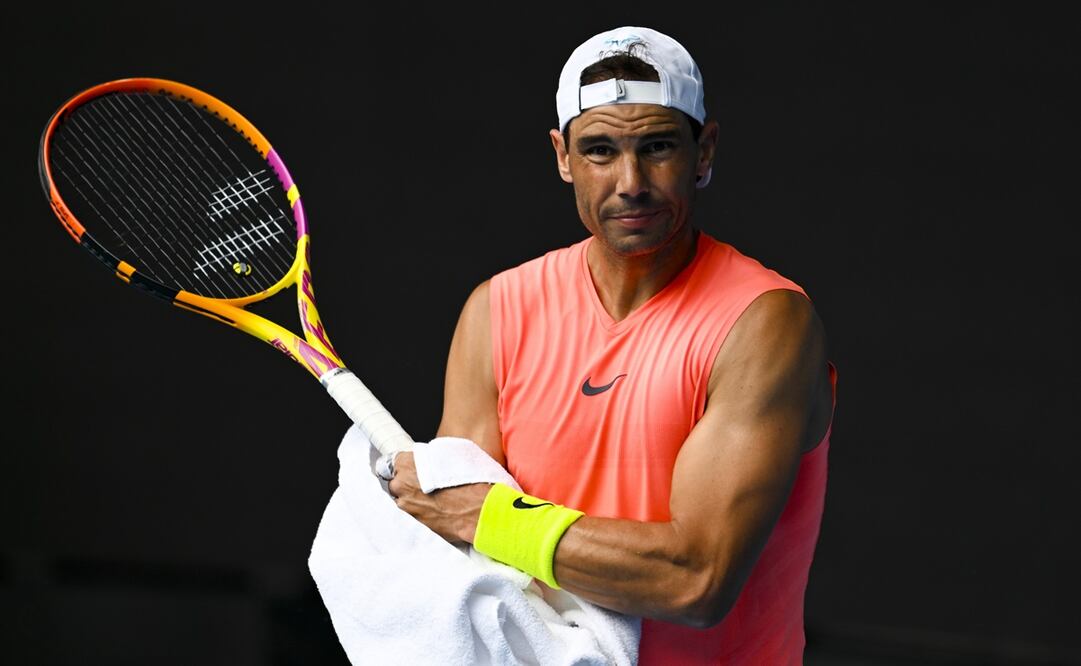 Rafa Nadal antes de su debut en Australia / Foto: EFE