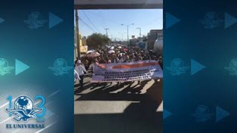 Maestros jubilados de Hidalgo realizan un megabloqueo en 15 puntos carreteros