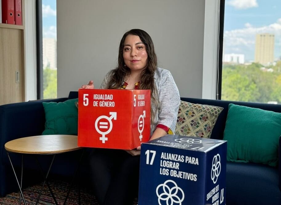 Mónica Ortiz Álvarez es pionera en leyes espaciales y educadora del Space Center Houston de la NASA. Foto: Especial