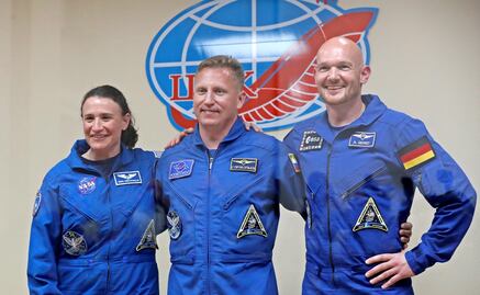 3 astronautas despegarán mañana rumbo a la Estación Espacial Internacional