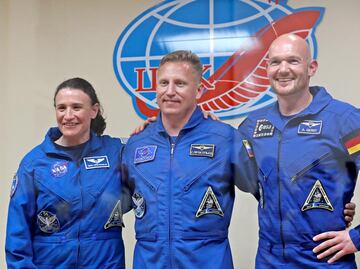 3 astronautas despegarán mañana rumbo a la Estación Espacial Internacional