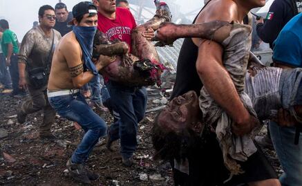 Explosión en Tultepec deja 31 muertos, 60 heridos y 12 no localizados