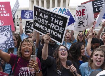 "Mi cuerpo, mi elección": miles salen a las calles de Nueva York a protestar a favor del aborto