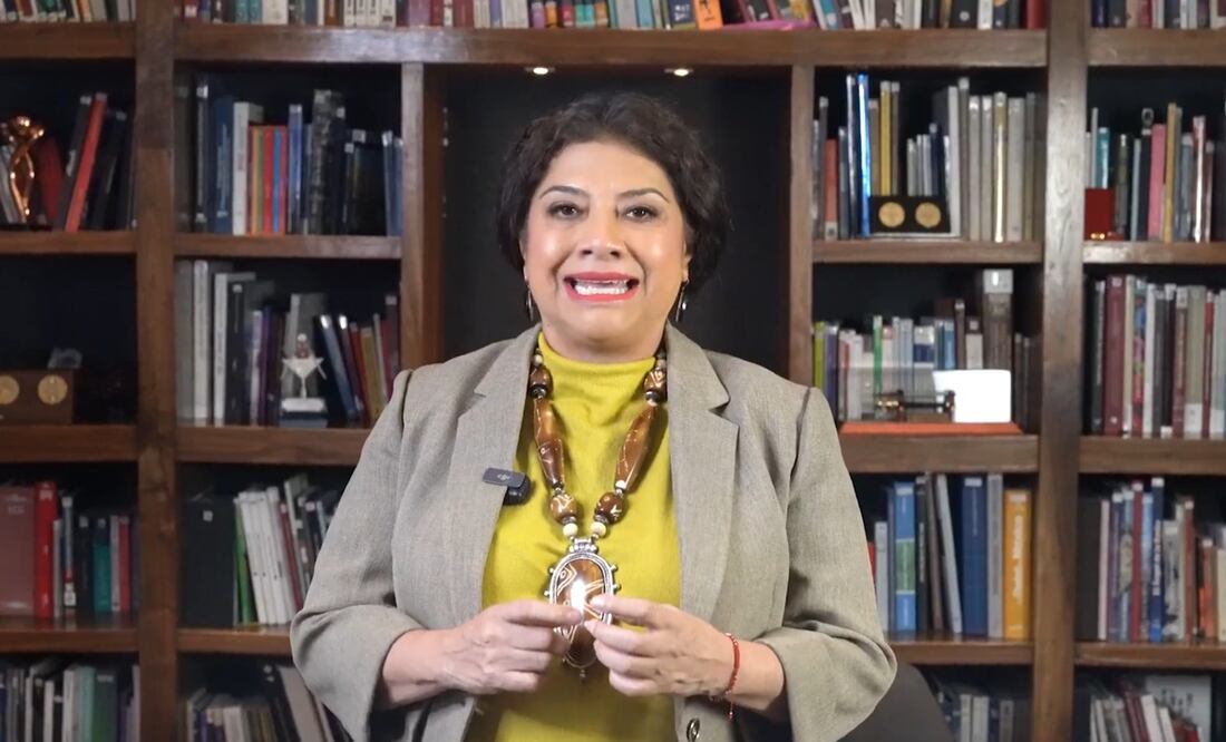 Clara Brugada anunció que para Mundial 2026 se instalarán sistemas de orientación turística. Foto: Captura de pantalla