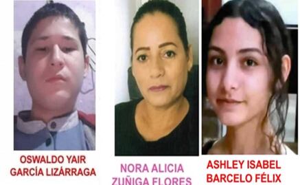 Buscan a mujer y dos adolescentes desaparecidos en Sinaloa