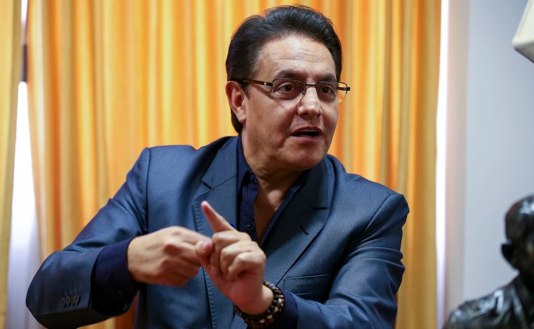 Fernando Villavicencio, candidato presidencial asesinado en Ecuador. Foto: EFE