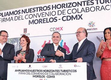 CDMX y Morelos fortalecerán turismo social