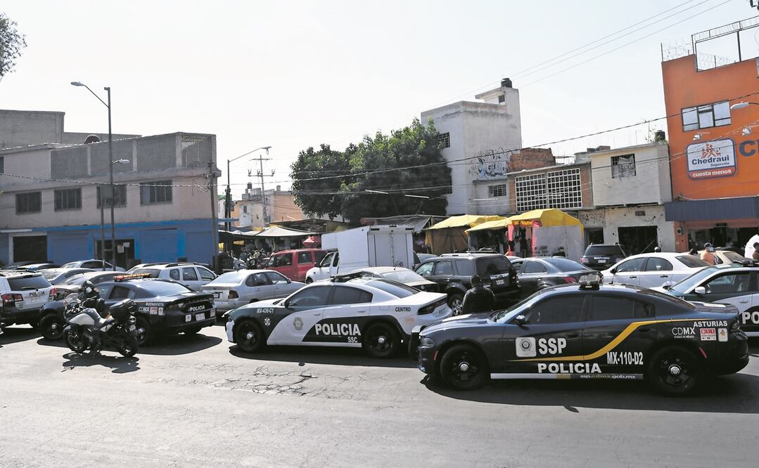 Ante los constantes golpes de la policía, La Unión Tepito está debilitada. Foto: ARCHIVO EL UNIVERSAL