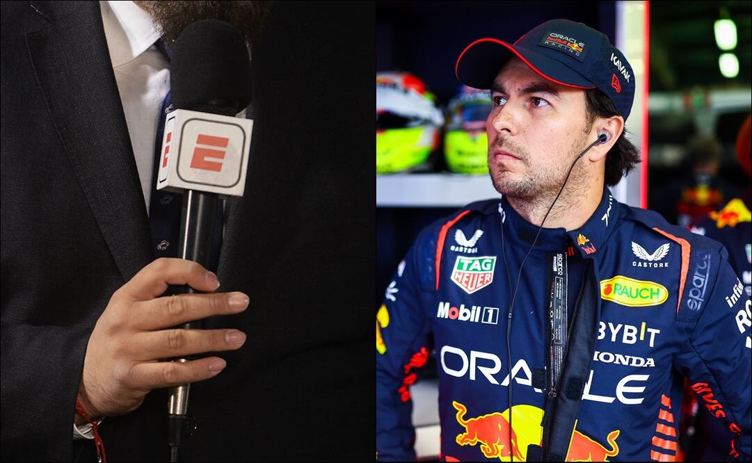 El analista de ESPN que atacó al Checo Pérez ya se disculpó por su reacción /FOTO: ESPECIAL