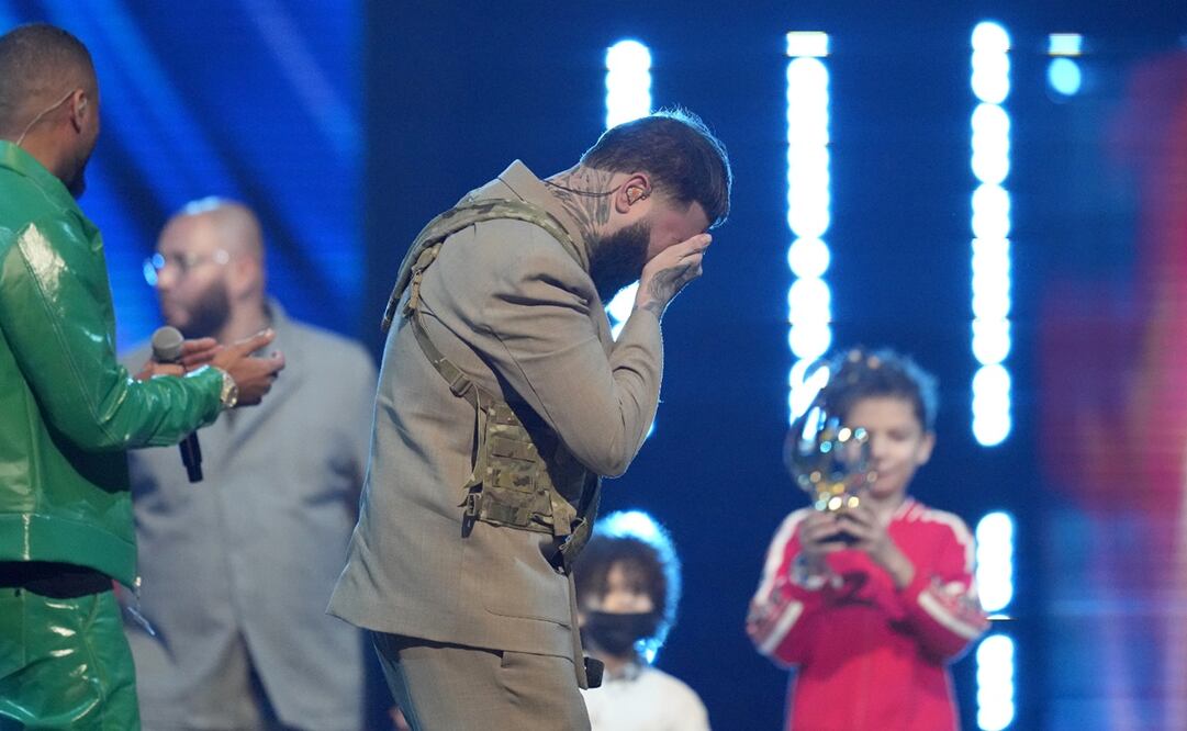 Momento emotivo. Foto: AP 