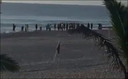 Técnico y jugador del Atlante salvan a un joven de ahogarse