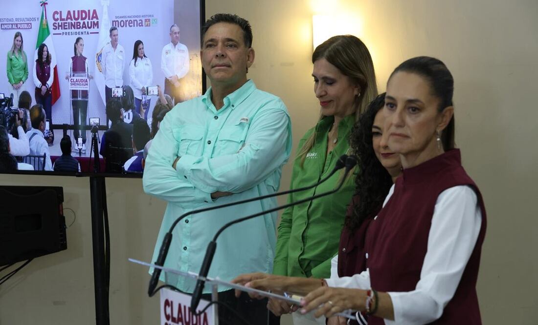 Claudia Sheinbaum. Foto: Diego Simón. EL UNIVERSAL