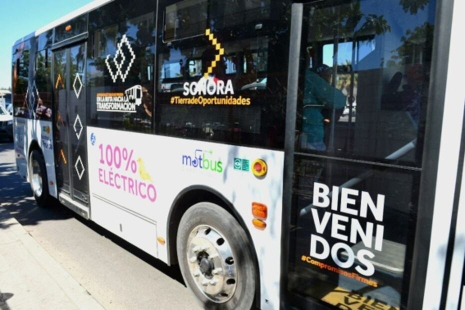Gobierno de Sonora inicia pruebas de autobuses eléctricos y de gas en diferentes municipios