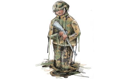 110 Suicidios de militares durante guerra al narco