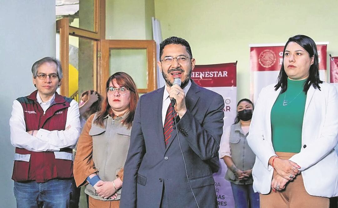 Martí Batres dijo que el Órgano Interno de la Contraloría encontró que el deportivo Guelatao fue cerrado sin que se acreditara alto riesgo. Foto: Especial.