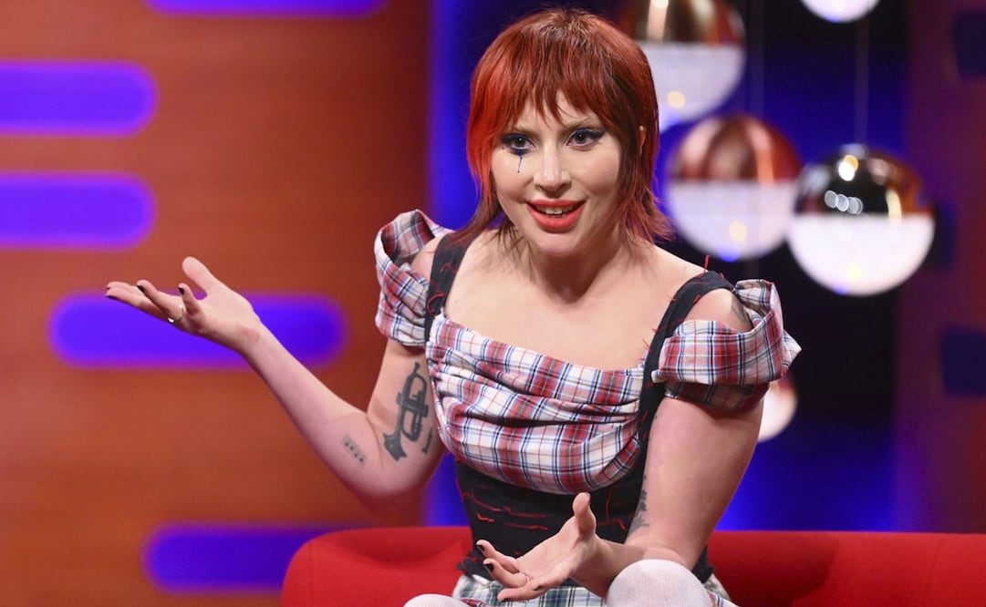 “Harlequin” es un álbum que acompaña la cinta, que Gaga protagoniza como Lee, es decir, la desquiciada villana Harley Quinn. Su personaje fue la fuerza que impulsó el álbum. Foto: AP