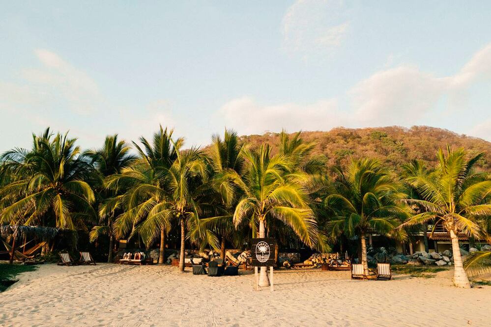 La playa en el hotel boutique Lo Sereno. Foto: cortesía Design Hotels