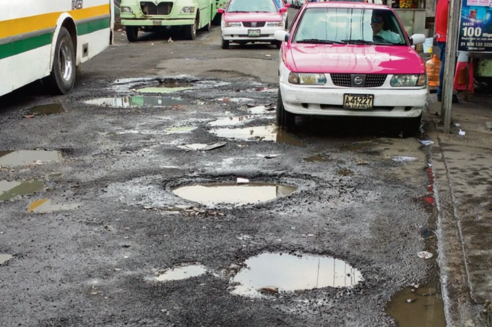 La Agencia de Gestión Urbana tenía contabilizados en 2014 en la capital del país, 90 mil baches
