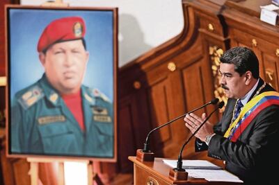 Maduro dice que castigará traición con ‘mano de hierro’