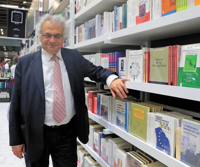 Amin Maalouf, escritor. Foto/JUAN BOITES. EL UNIVERSAL