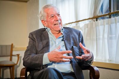 "He tenido desconfianza del poder": Vargas Llosa