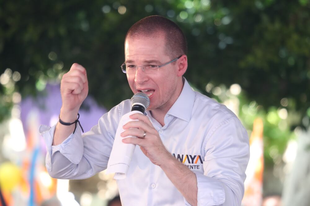 El candidato presidencial de la coalición Por México al Frente, Ricardo Anaya. Foto: Ariel Ojeda / EL UNIVERSAL
