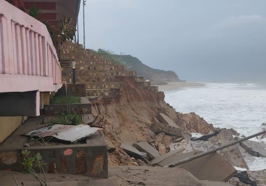 La tormenta tropical “Boris” dejó afectaciones a lo largo del estado de Oaxaca. Foto: Especial