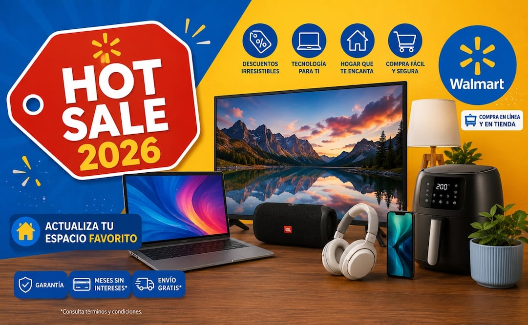 Descubre lo que Walmart trae para ti en el Hot Sale. Foto: IA