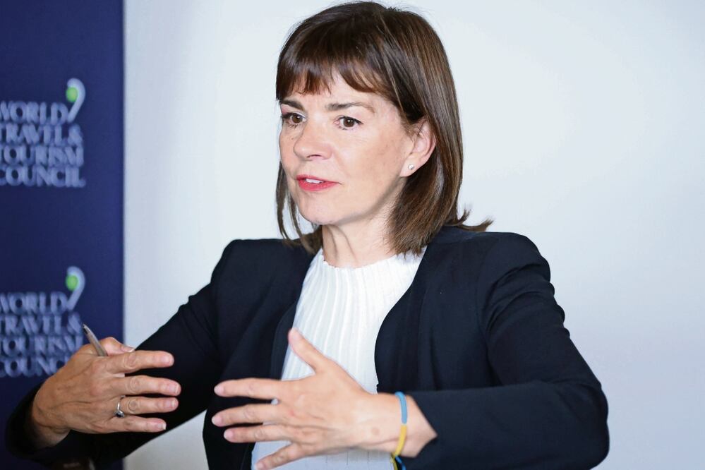 México ya es una potencia en turismo, pero enfrenta una fuerte competencia, aseguró Julia Simpson. Foto: de Fernanda Rojas. El Universal