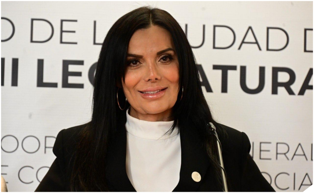 La diputada Diana Sánchez Barrios criticó que se estigmatice a los comerciantes populares. Foto: Especial