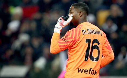 Mike Maignan, portero de Milan, asegura que no es la primera vez que es víctima de insultos racistas