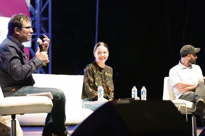 Natalia canta por la paz en Colombia 