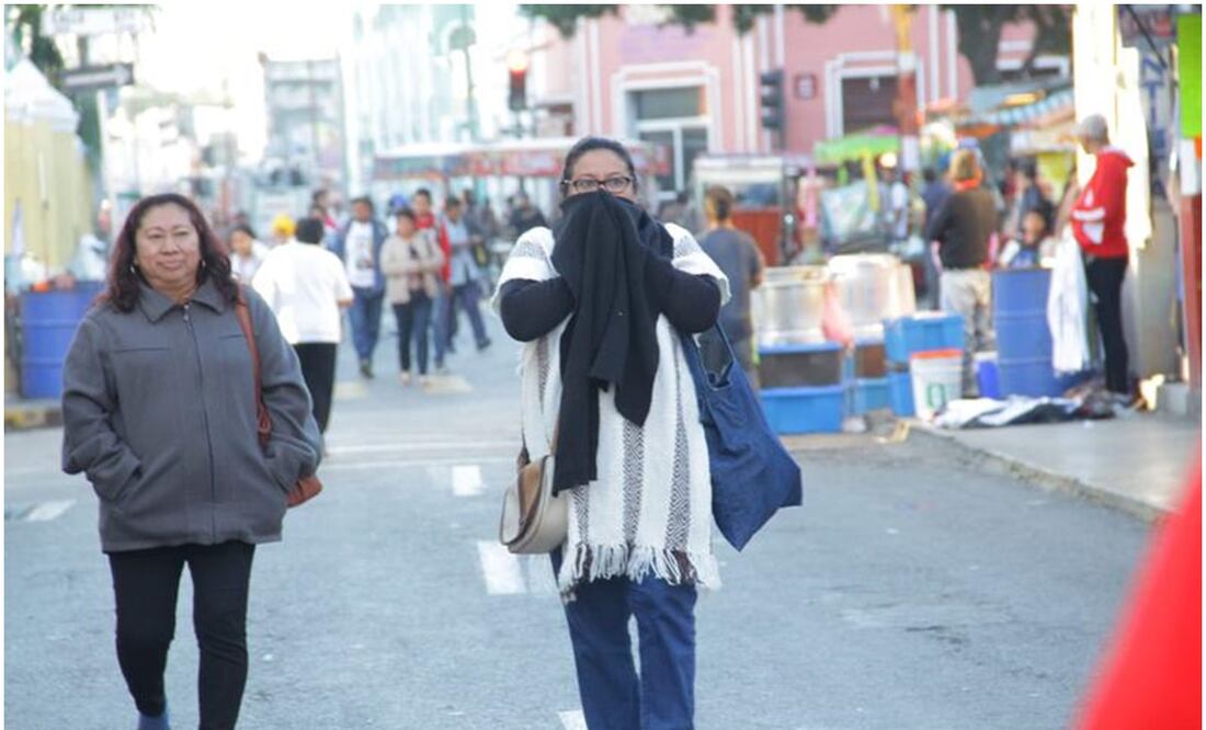 Frente Frío 13 “congela” a yucatecos. Foto: Especial