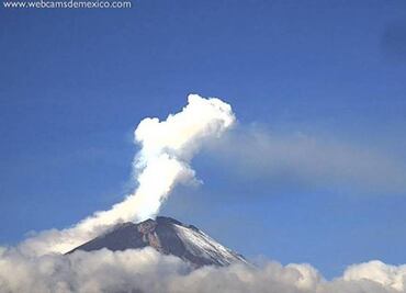 Popocatépetl volcano spews 15 exhalations and 1 explosion